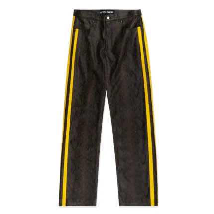 SP5DER SNAKE LEATHER PANT