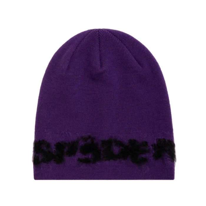 Sp5der FUZZY LOGO MOHAIR BEANIE