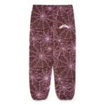 Sp5der Aop Brown Sweatpants