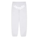 Sp5der Heather Grey Og Web Sweatpants