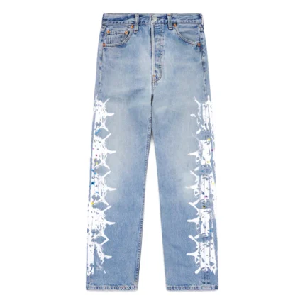 Sp5der Vintage Web Denim Pants