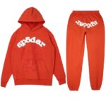 Sp5der Orange Logo Sp5der Worldwide Tracksuit