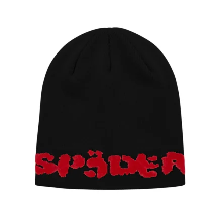 SP5der FUZZY LOGO MOHAIR BEANIE