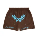 Sp5der OG WEB DOUBLE LAYER Brown SHORT