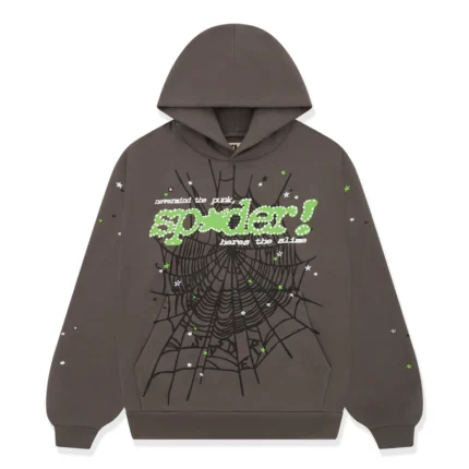 Sp5Der PUNK V2 HOODIE - Grey